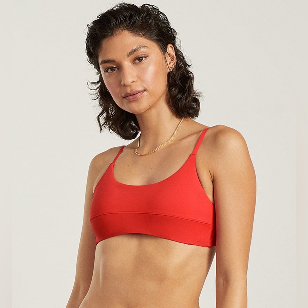 Everlane Scoop Neck Bikini Top NWT